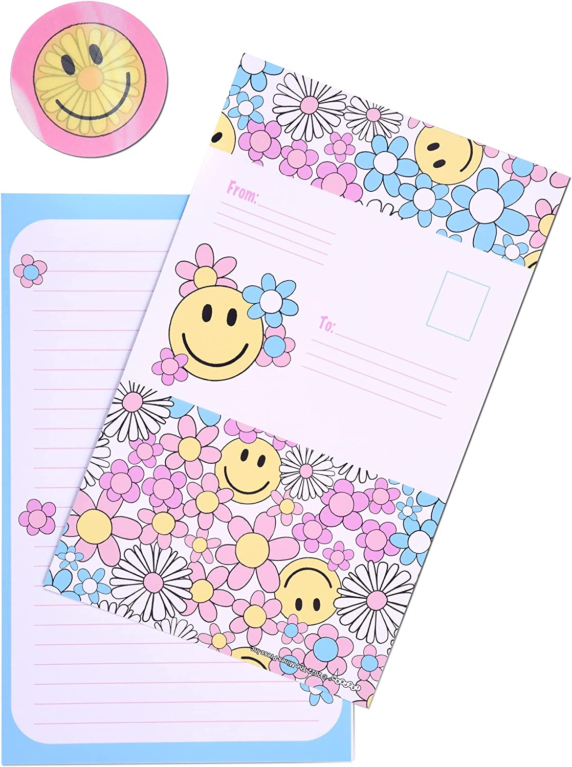 Fold over Cards Daisy Smiles