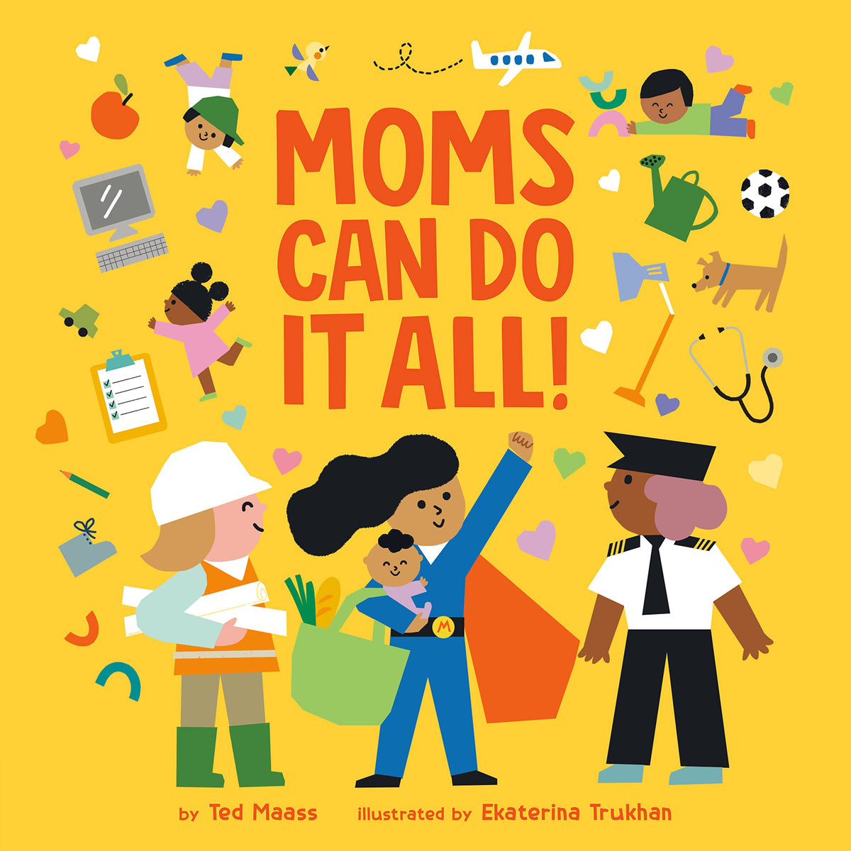 Moms Can Do It All Board Book
