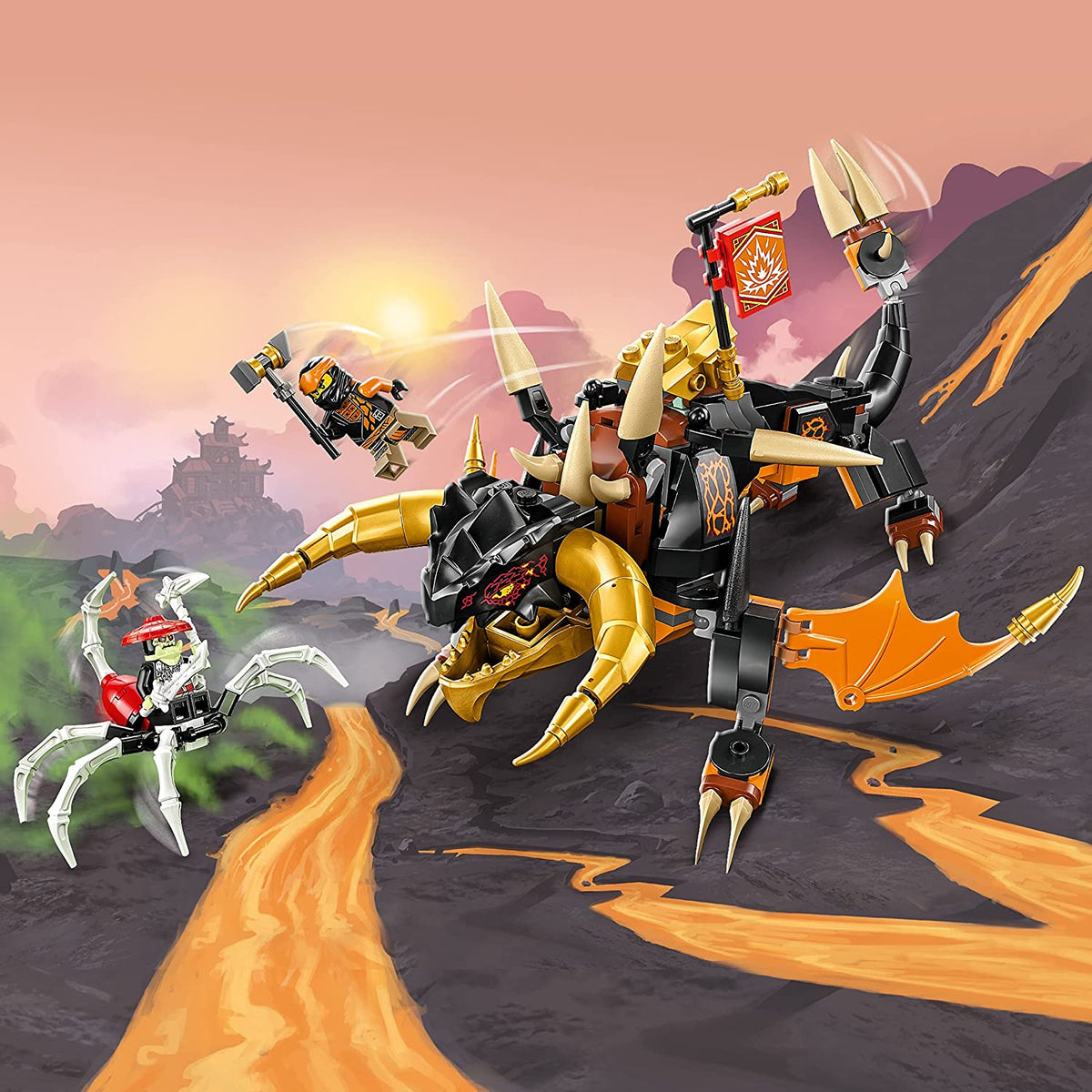 Lego Ninjago 71782 : Cole’s Earth Dragon Evo