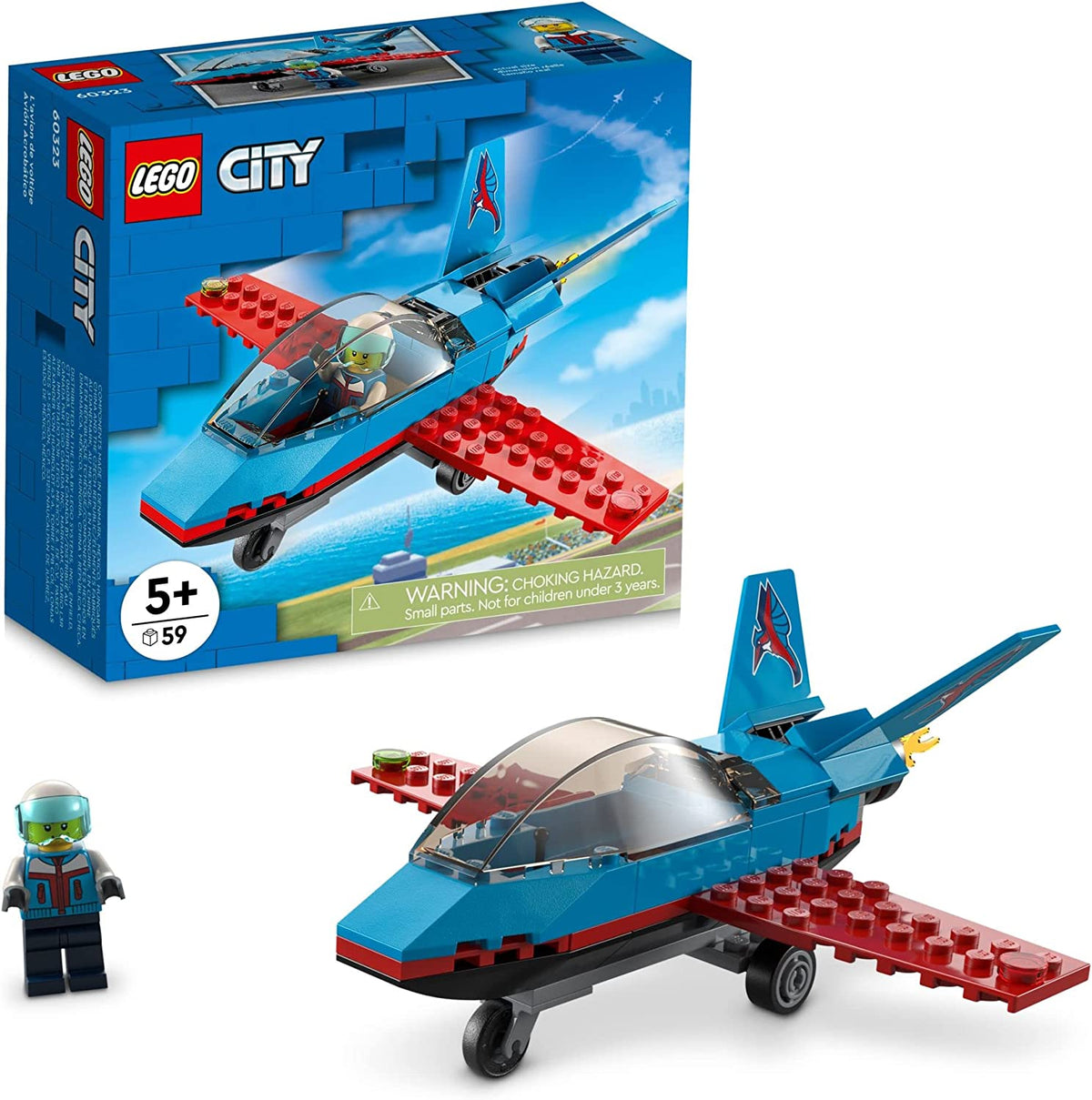 LEGO 60323 CITY STUNT PLANE