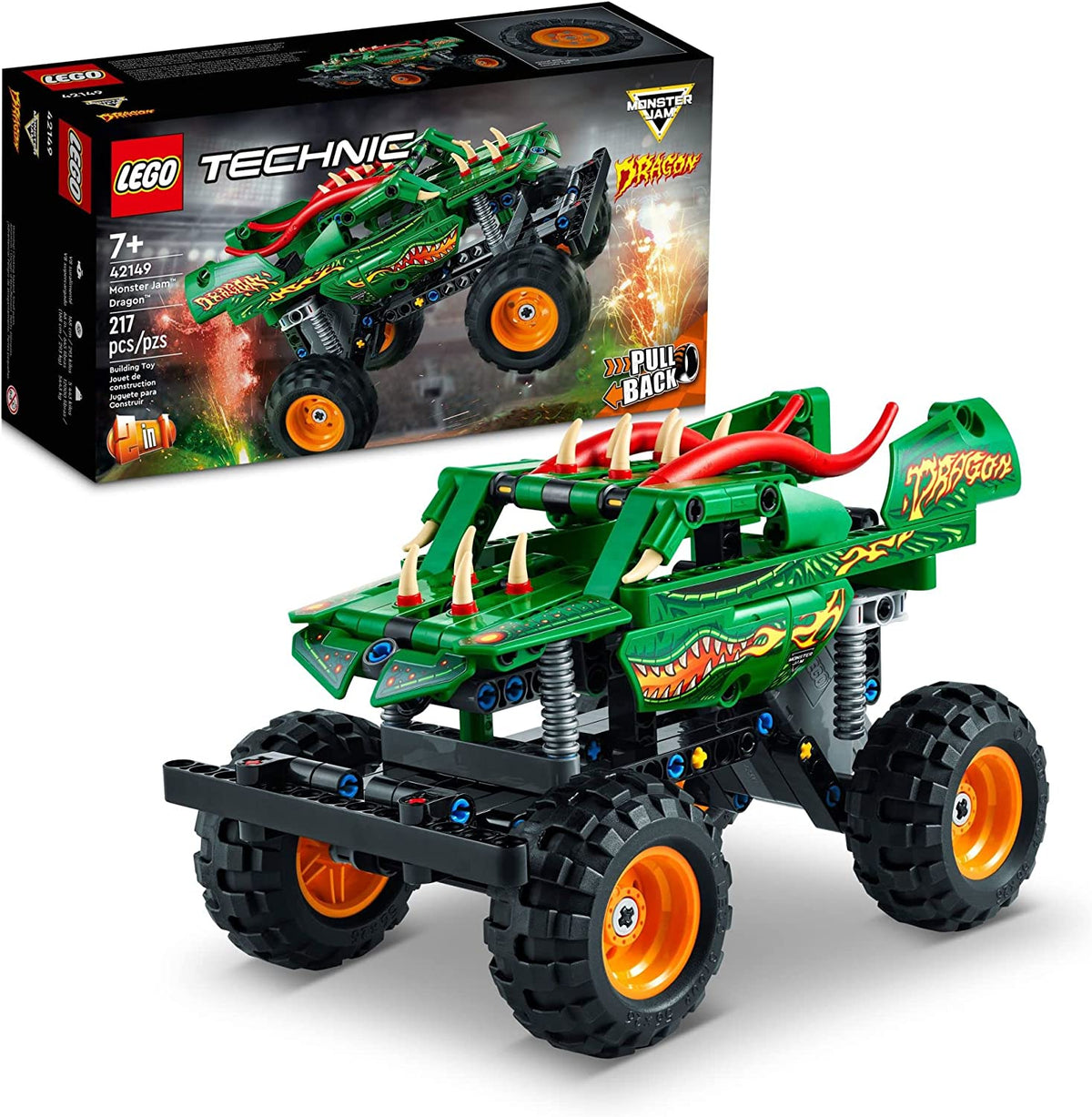 LEGO 42149 Technic Monster Jam: Dragon