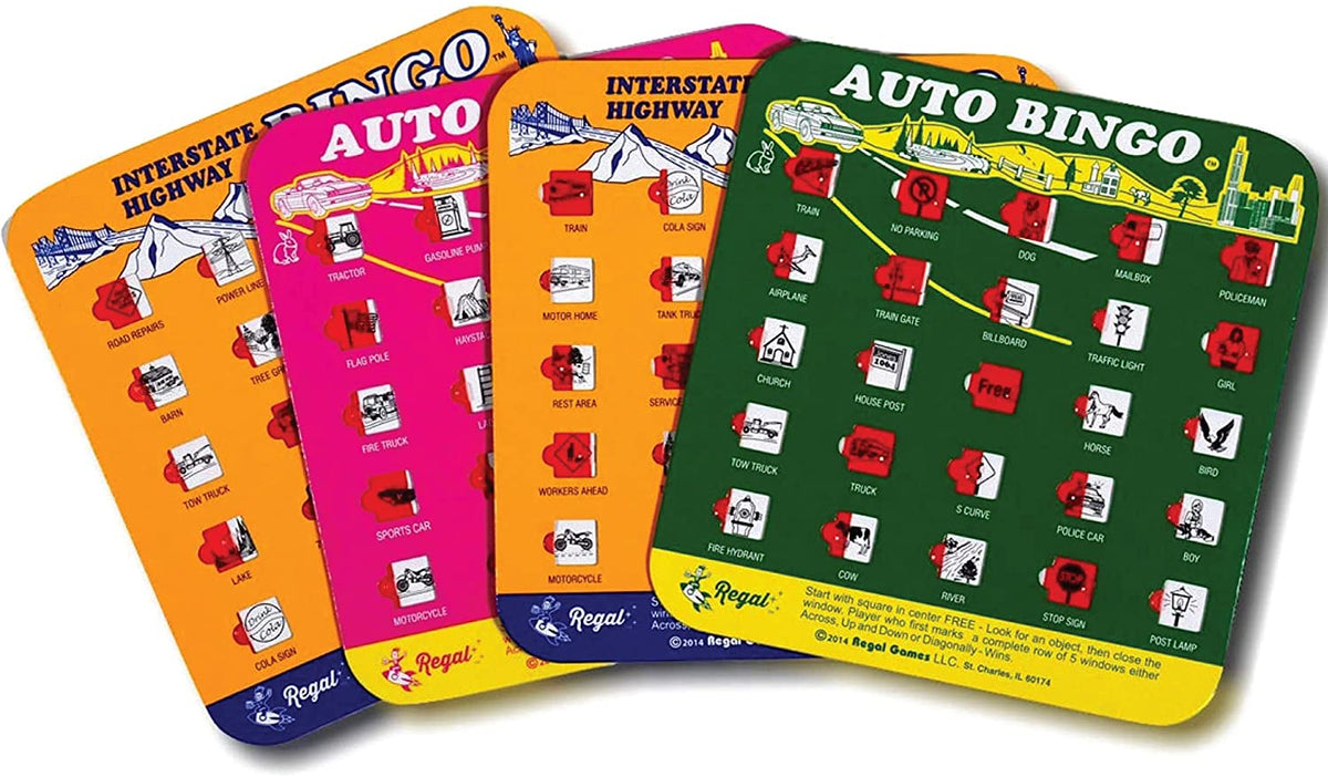 Auto Bingo Travel Game