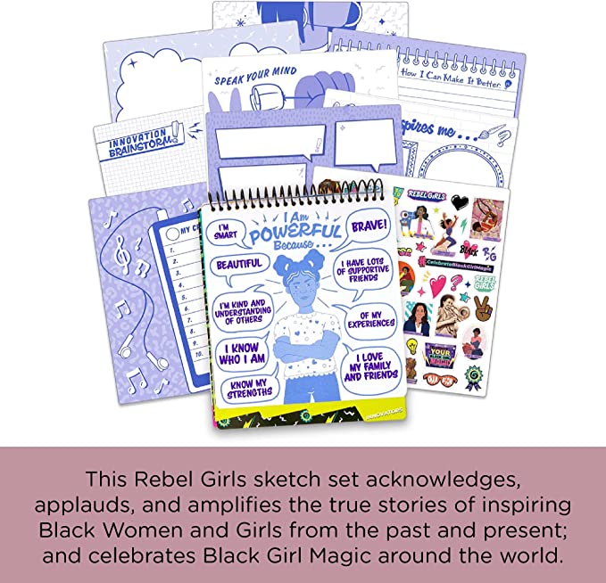 Celebrate Black Girl Magic Sketch Book - West Side Kids Inc