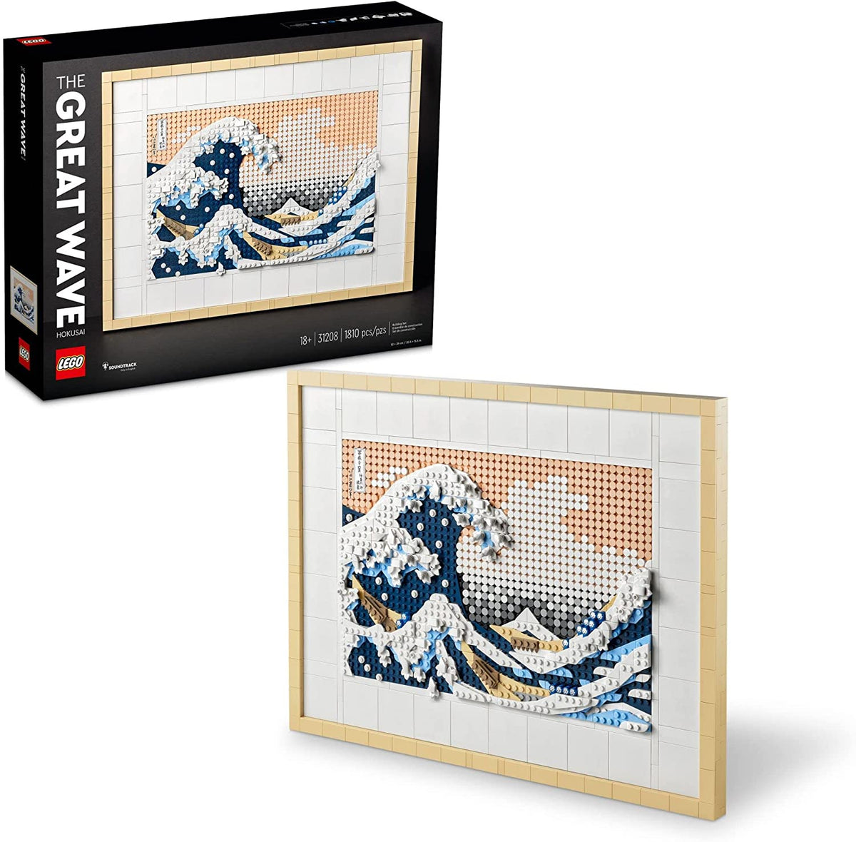LEGO HOKUSAI THE GREAT WAVE