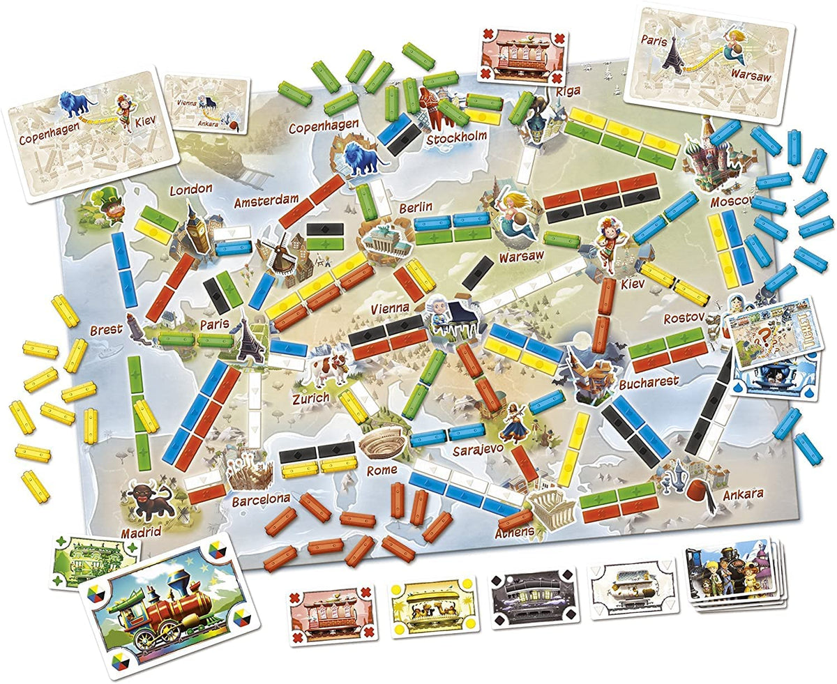 Ticket To Ride Europe: First Journey