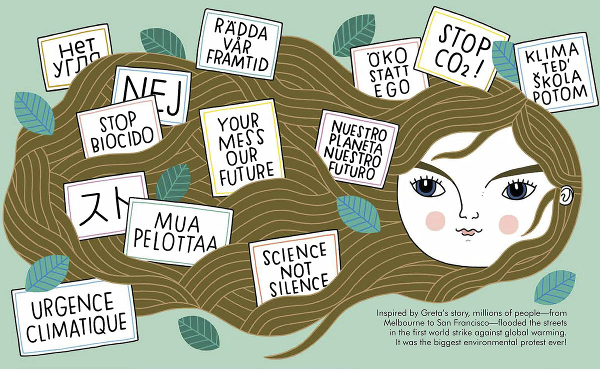 Greta Thunberg board book