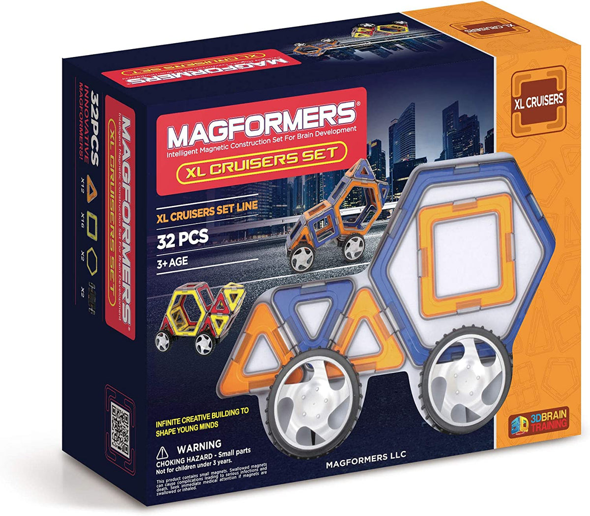 Magformers XL Cruisers Car Set