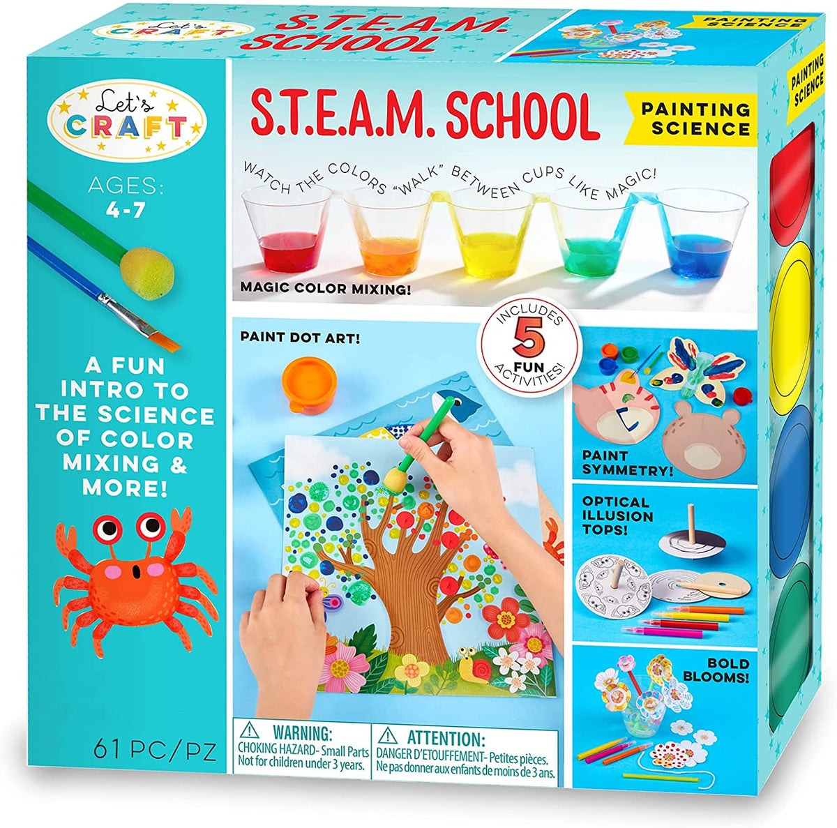 STEAM School Painting Science Kit