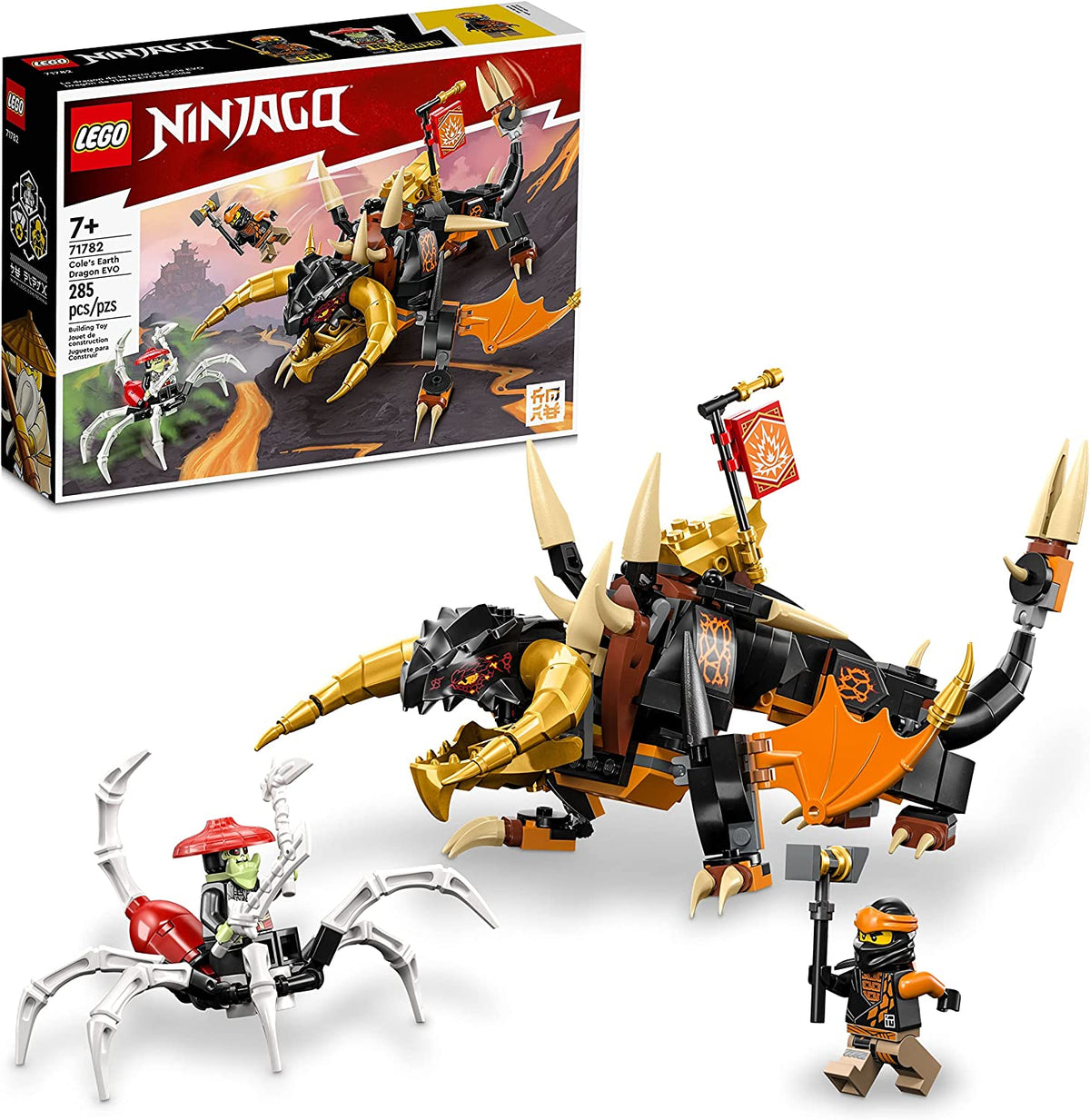 NINJAGO 71782: Cole’s Earth Dragon EVO