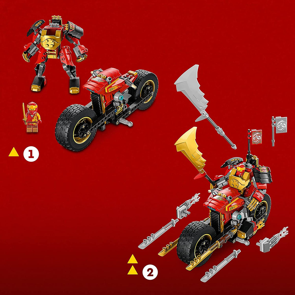 Lego Ninjago 71783 Kai’s Mech Rider Evo