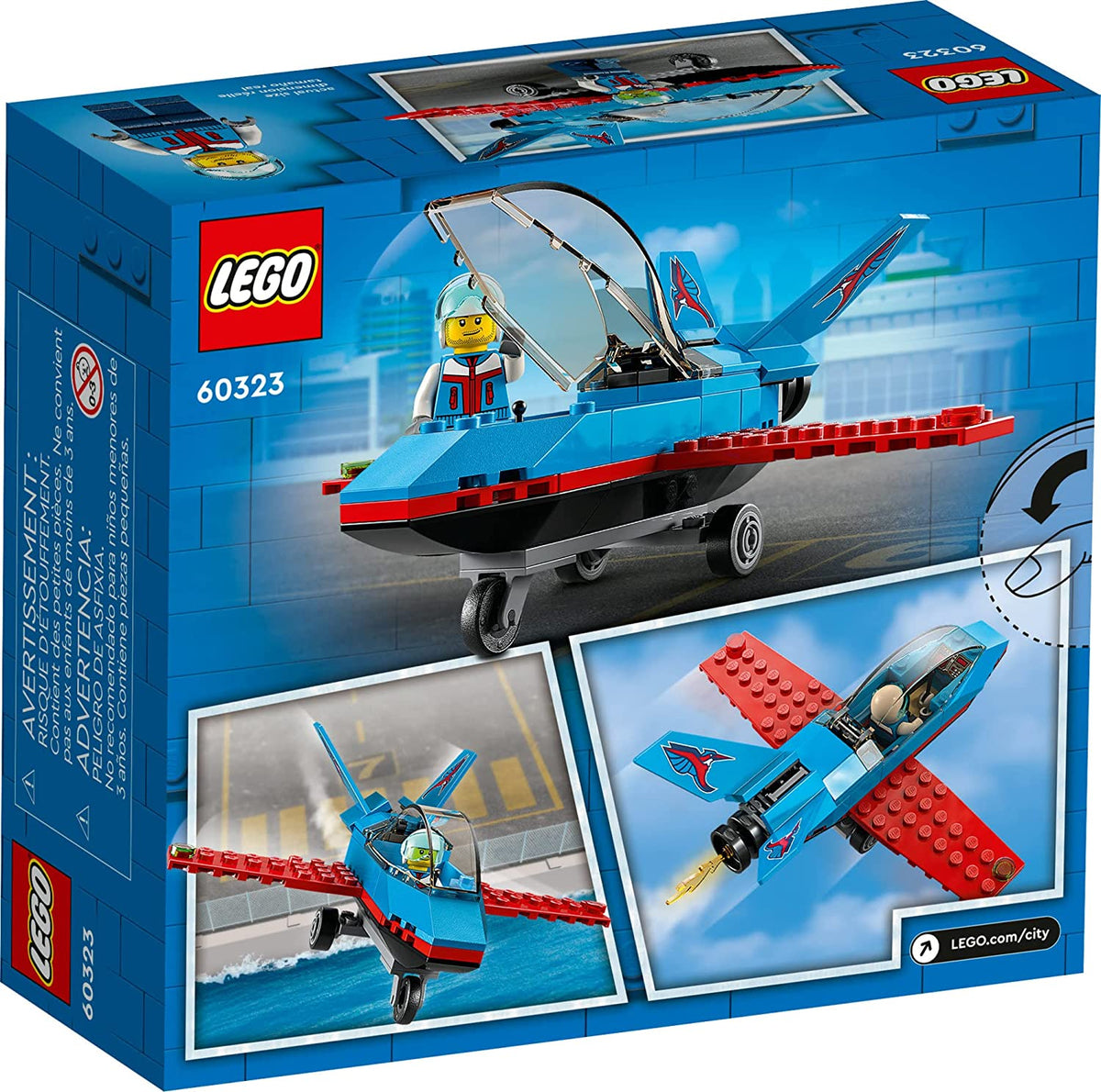 LEGO 60323 CITY STUNT PLANE