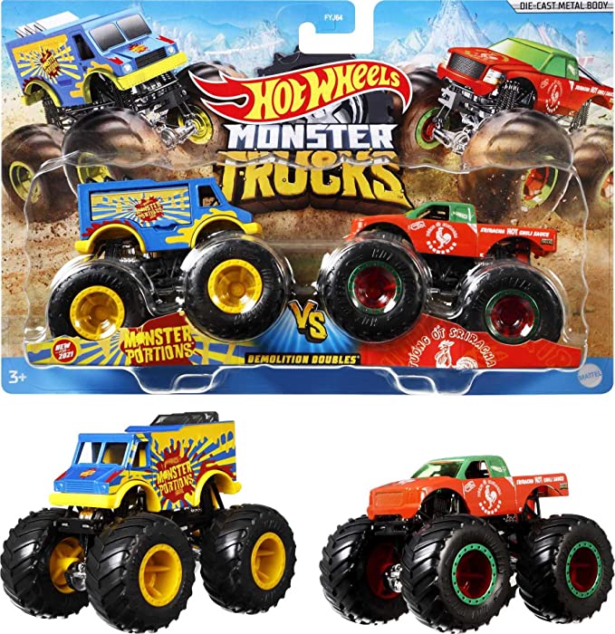 Hot Wheels Monster Truck 2-Pack