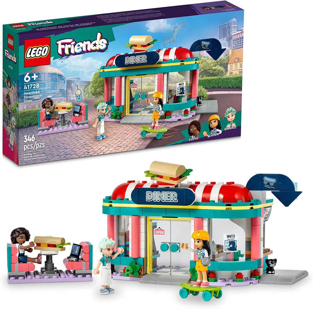 LEGO Friends Heartlake Downtown Diner (41728)