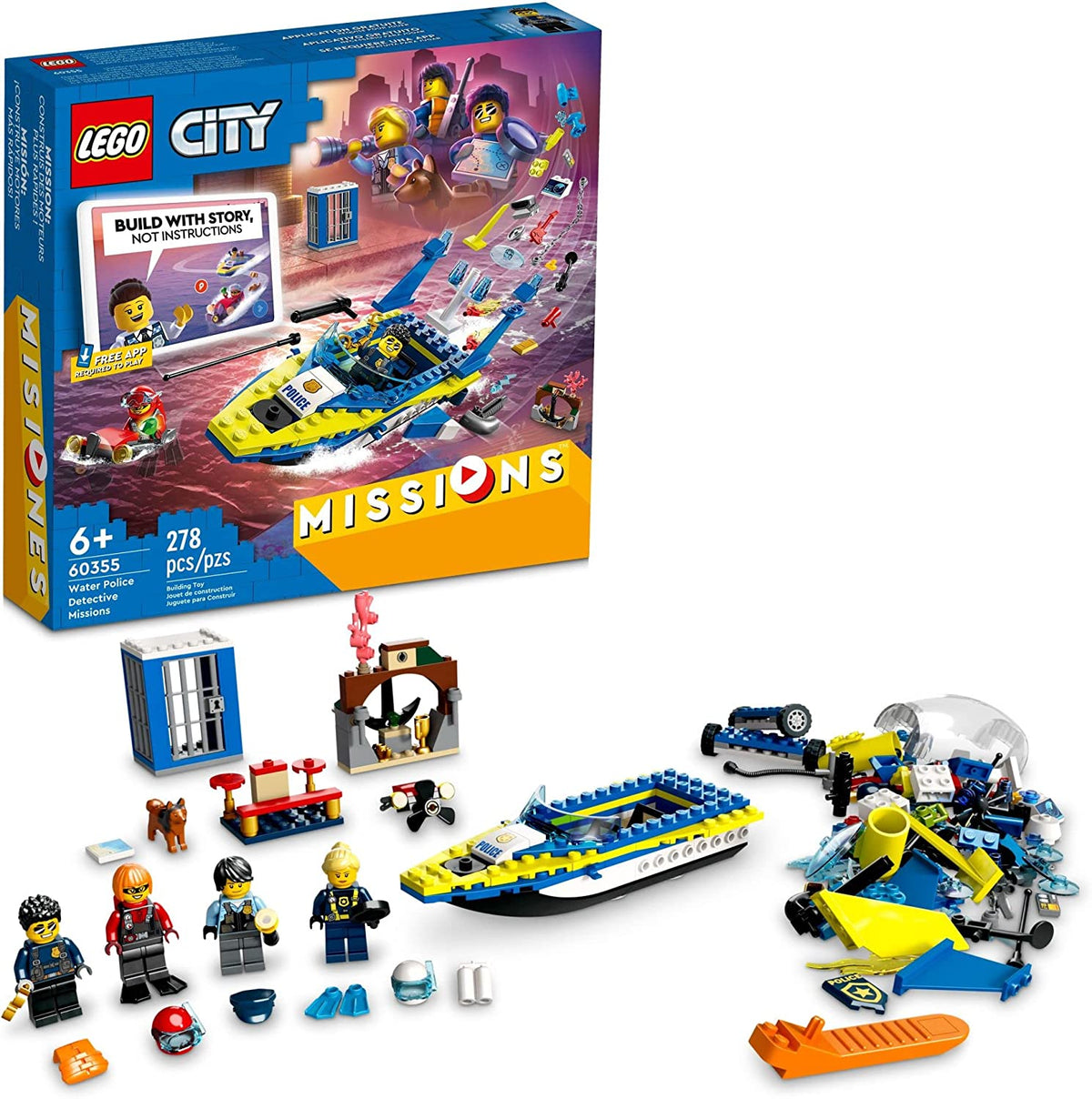 CITY 60355: Water Police Detective Missions