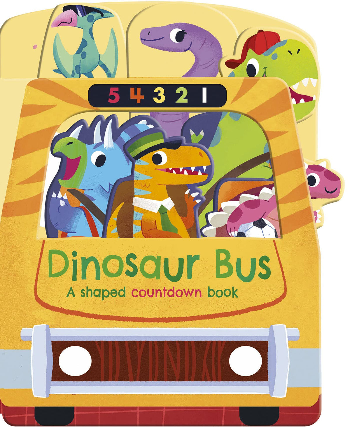 Dinosaur Bus Countdown Book