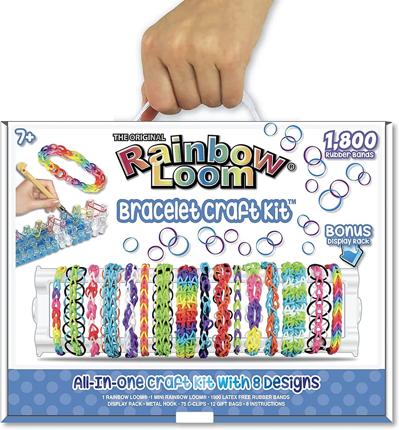 Rainbow Loom Bracelet Craft Kit West Side Kids Inc