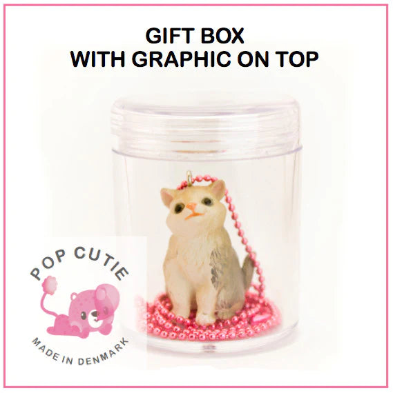 Pop Cutie Marshmallow Dog Kids Necklaces