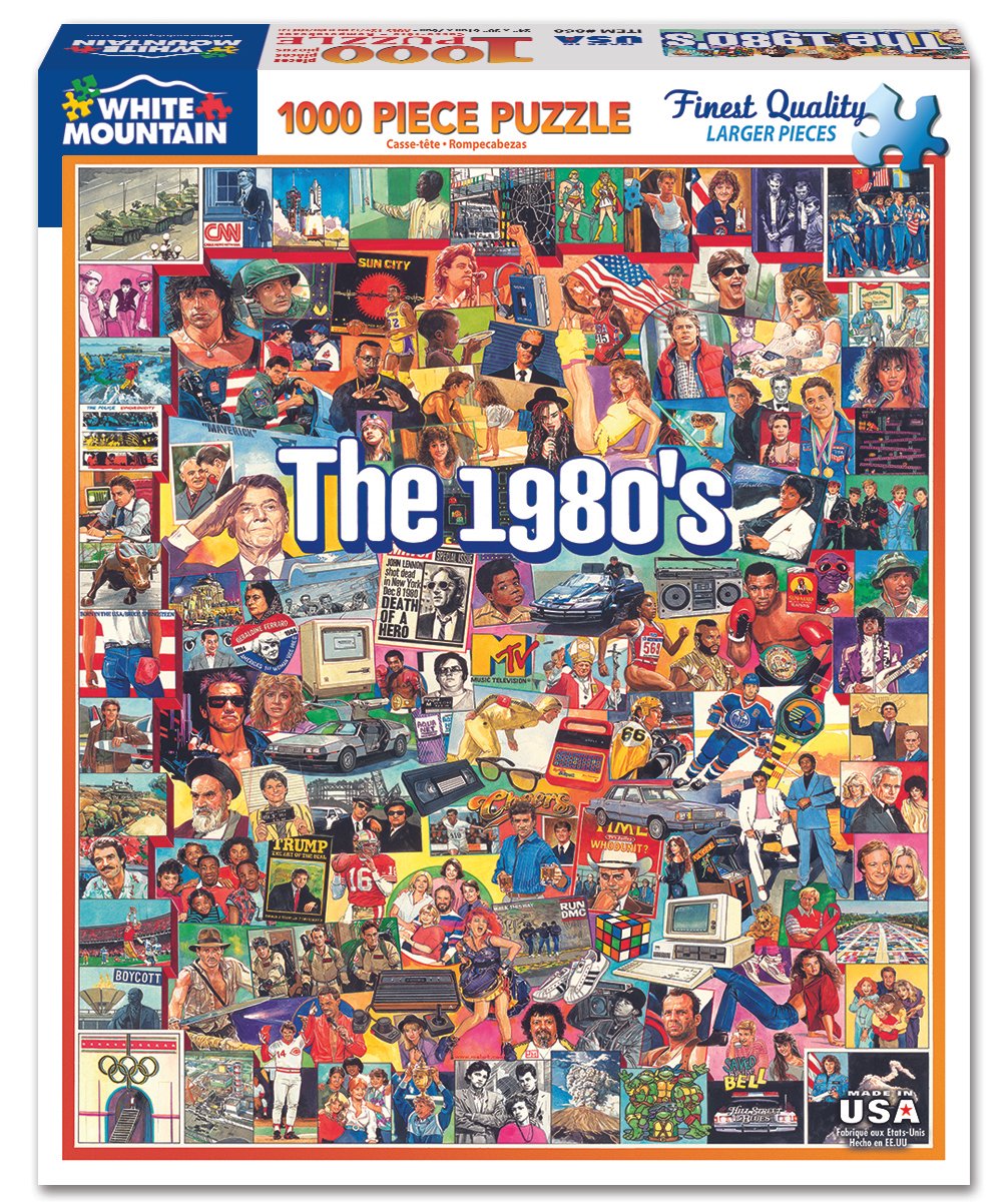 The 1980&#39;s 1000 Piece Puzzle