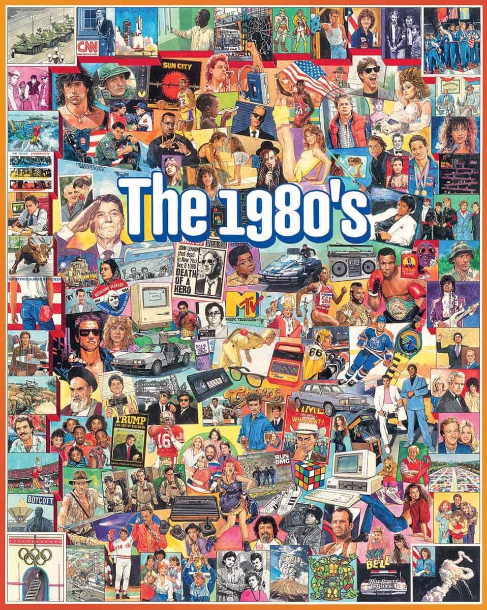 The 1980&#39;s 1000 Piece Puzzle