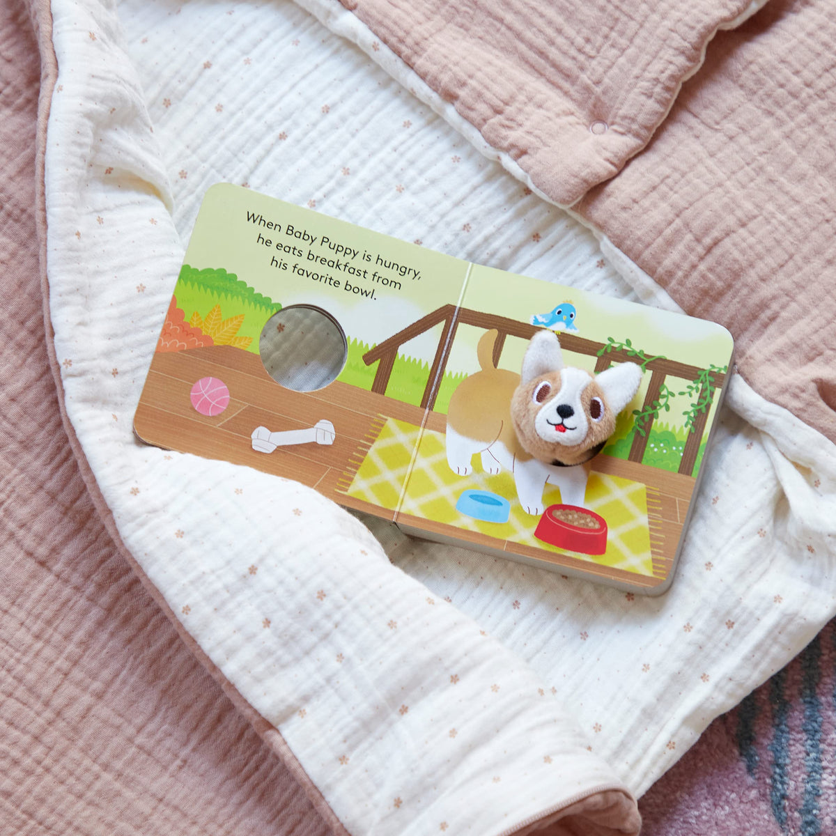 Baby Puppy Finger Puppet Book