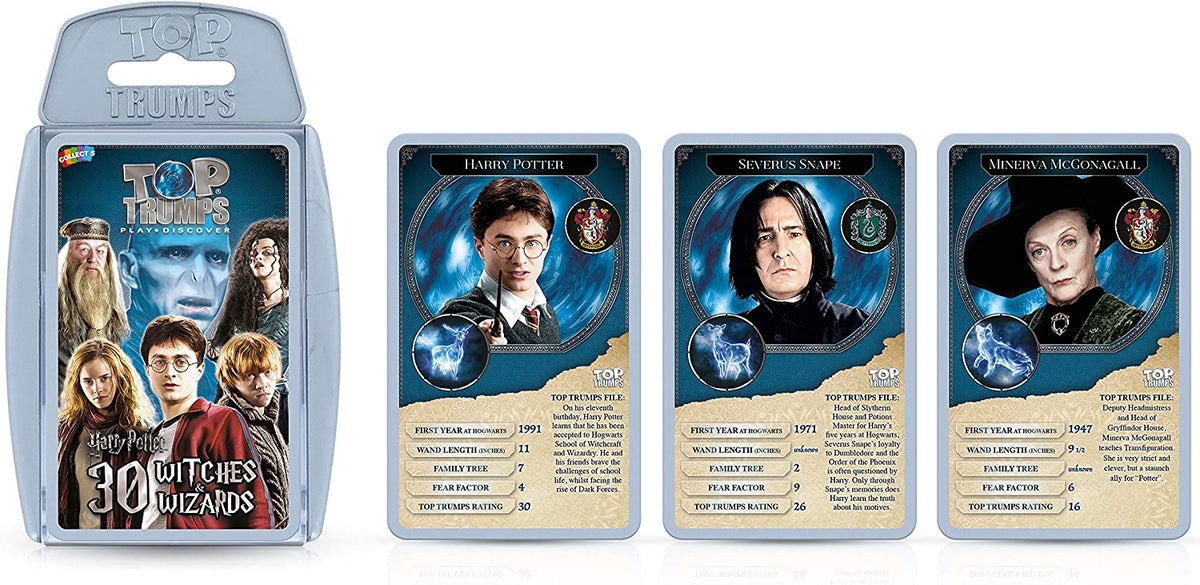 Top Trumps: Harry Potter, Wizards &amp; Witches