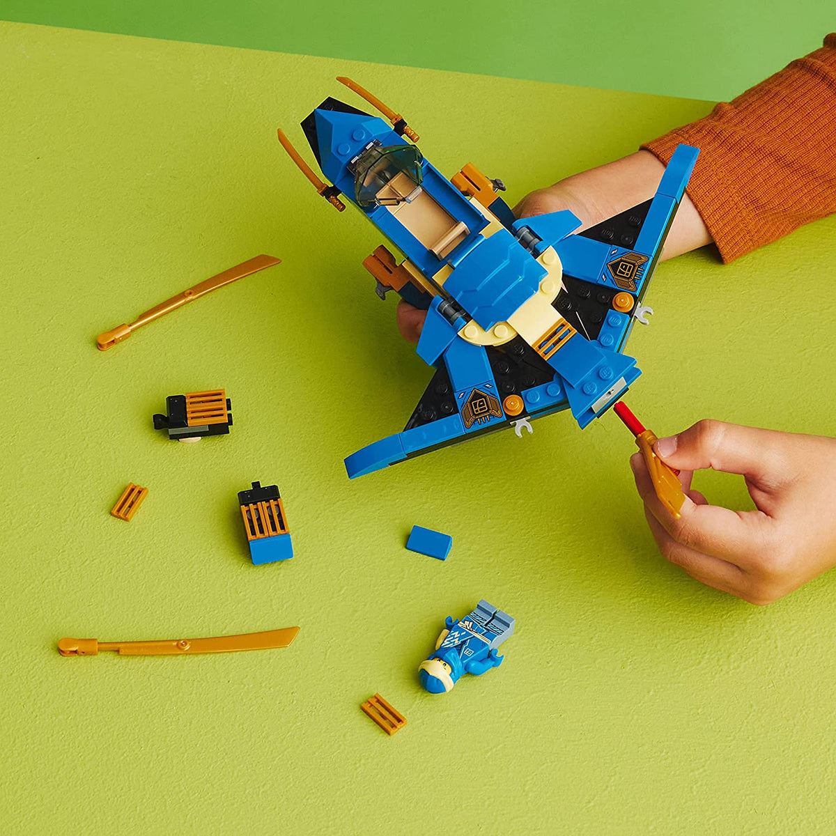 Lego Ninjago 71784 Jays Lightning Jet Evo