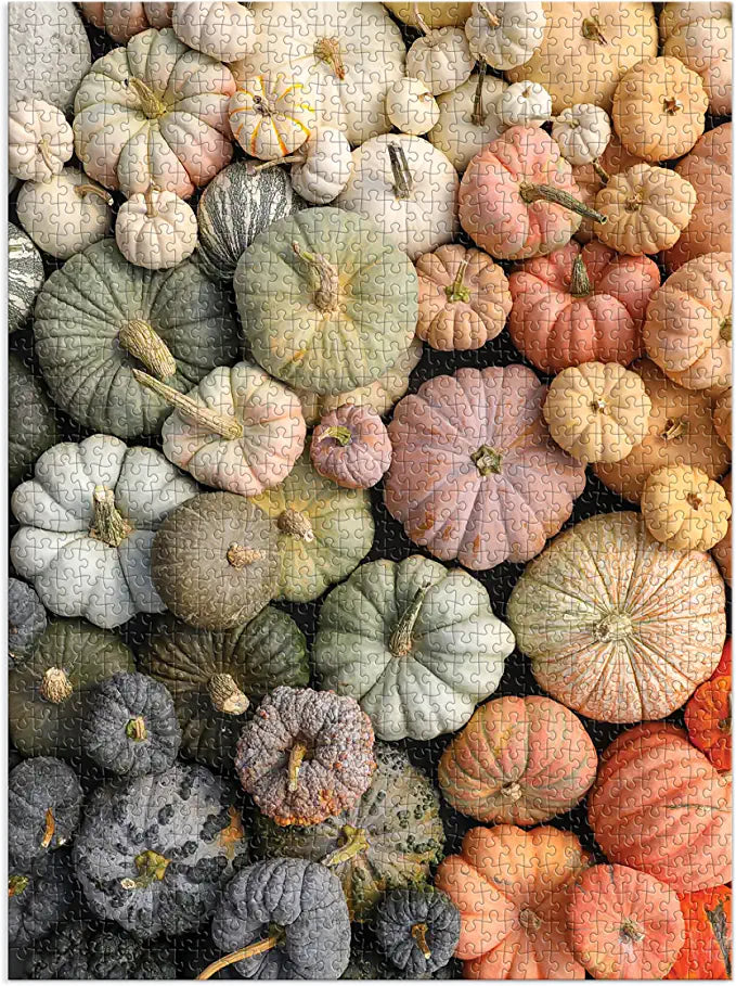 Heirloom Pumpkins 1000 Piece Puzzle