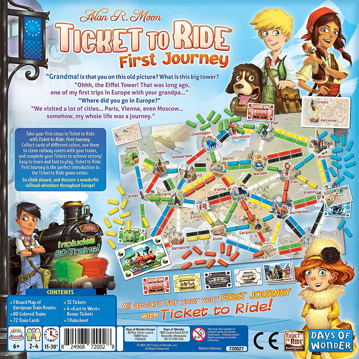 Ticket To Ride Europe: First Journey