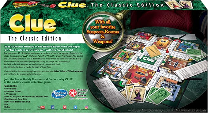 Clue The Classic Edition