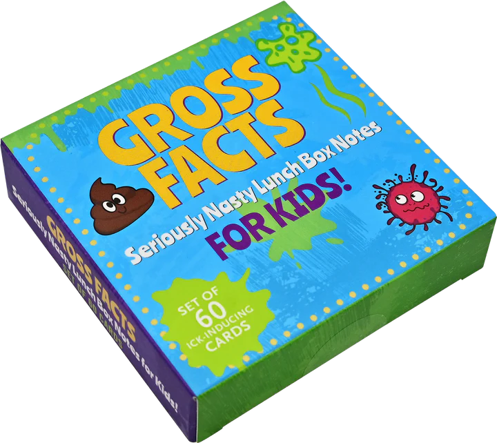 Lunch Box Notes: Gross Facts for Kids - 60 Cards