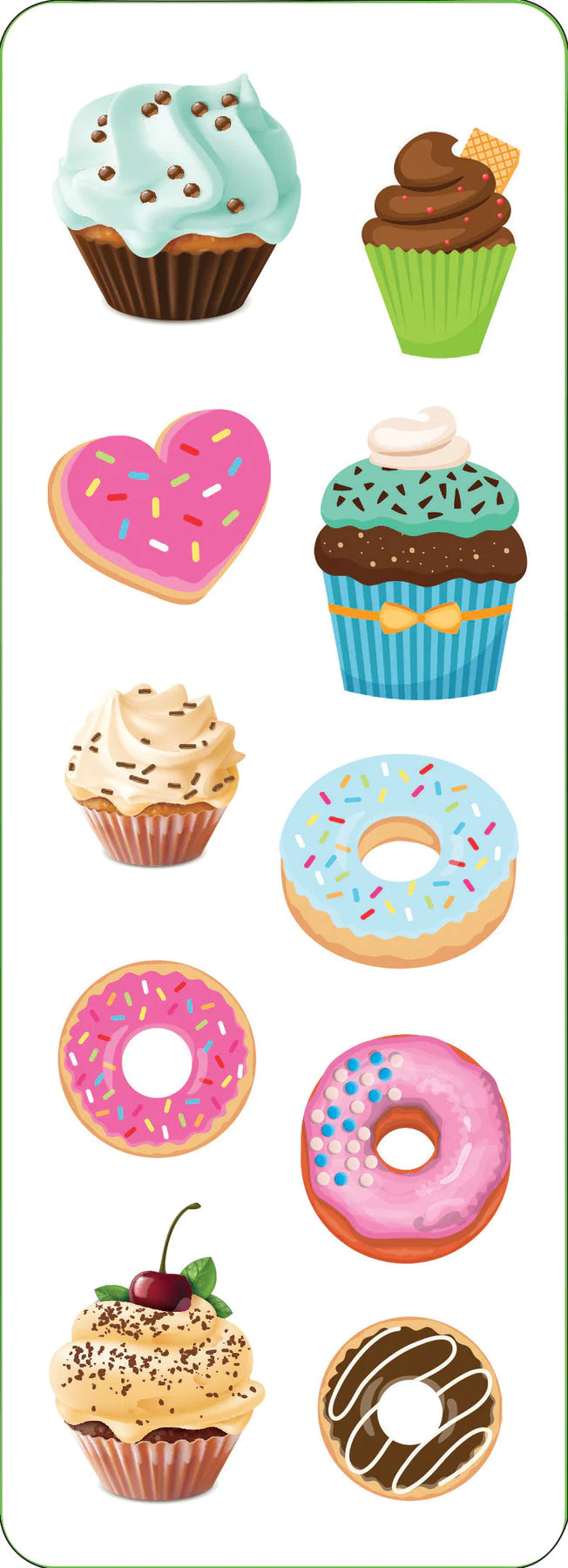Cupcakes &amp; Donuts Stickers