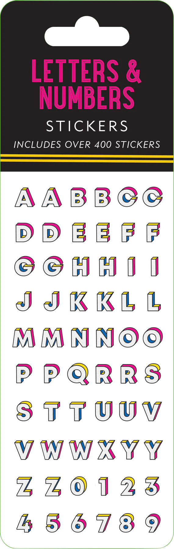 Letters & Numbers Stickers - West Side Kids Inc