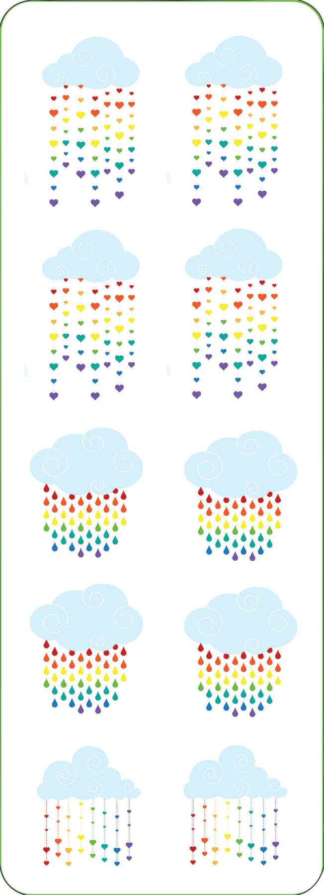 Rainbows Stickers