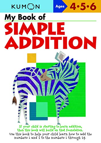 Kumon My Book of Simple Addition