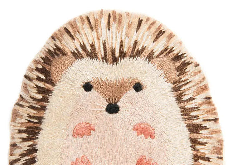 Kiriki Hedgehog Embroidery Kit with Tools