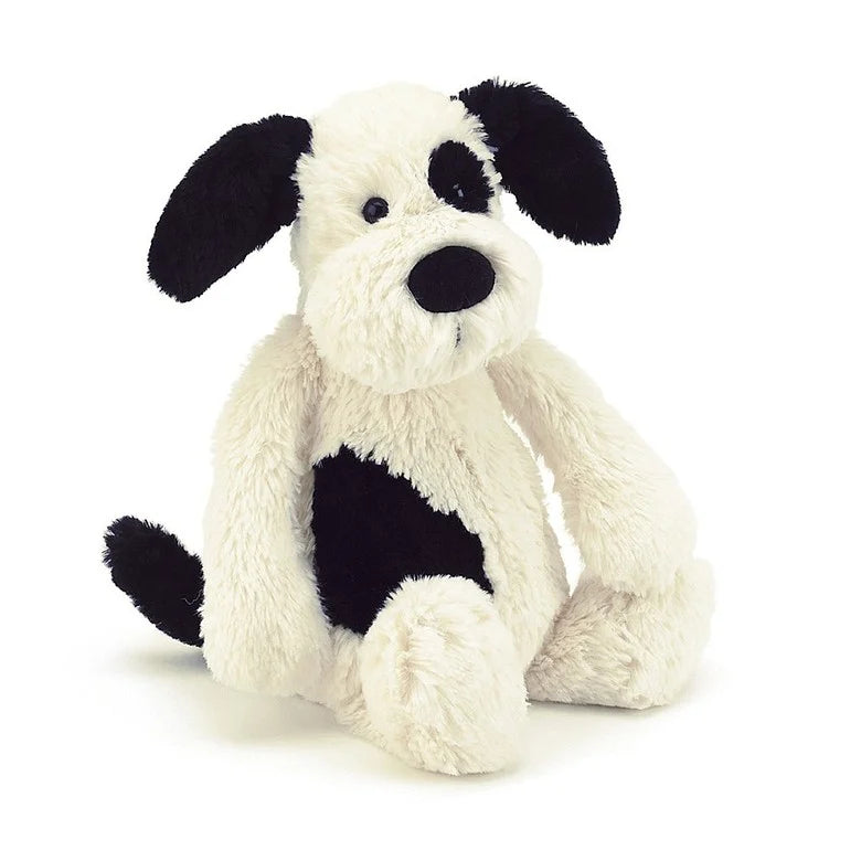 Bashful Black &amp; Cream Puppy