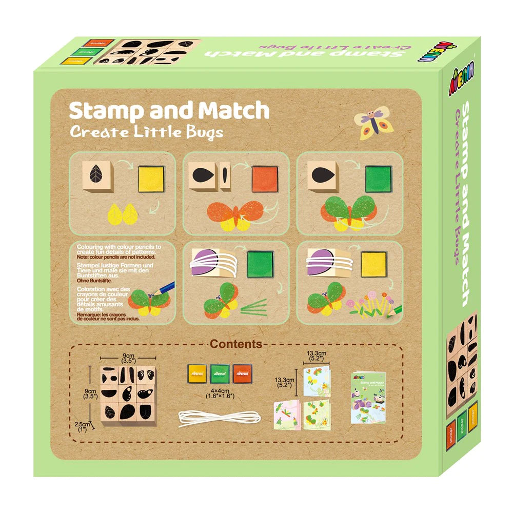 Stamp and Match Create Bugs