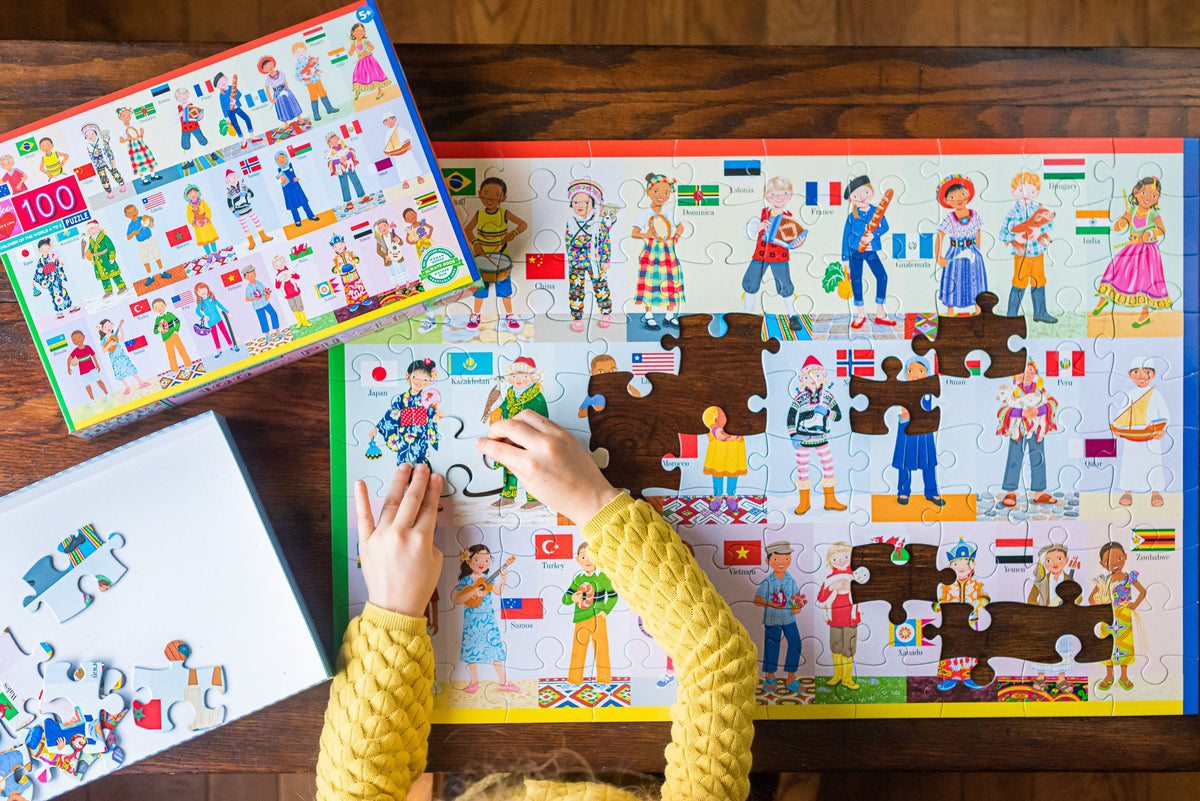 Children of the World 100 Piece Puzzle
