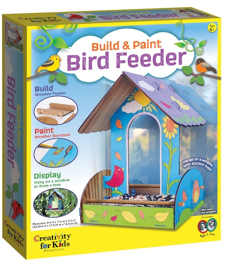 Build &amp; Paint Bird Feeder