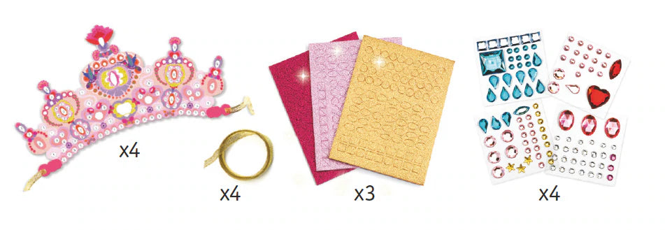 DJECO DIY Mosaic Tiaras