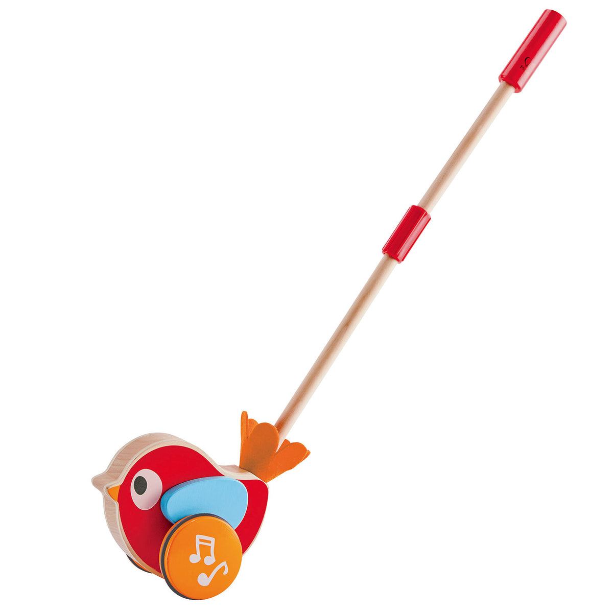Lilly Musical Push Along Bird Toy