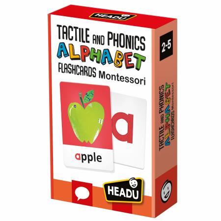 Alphabet Montessori Tactile and Phonics Flashcards