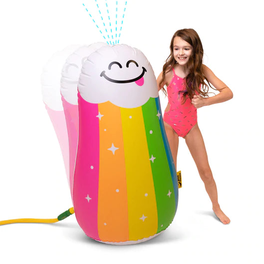 Rainbow Wiggle Wobble Splashy Sprinkler