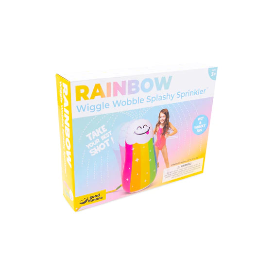 Rainbow Wiggle Wobble Splashy Sprinkler