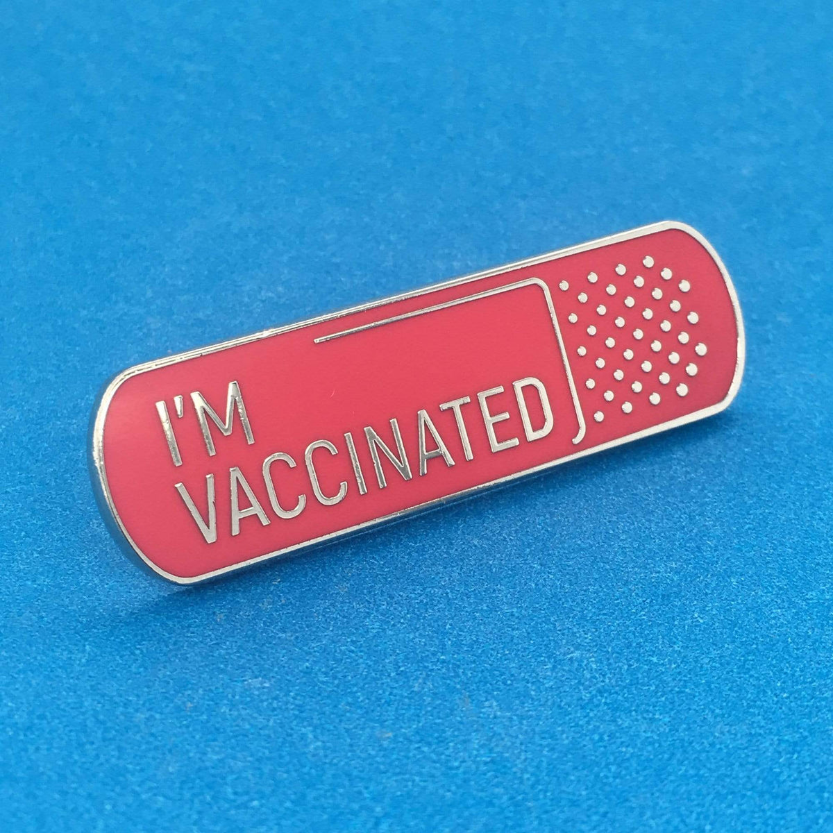 I&#39;m Vaccinated Band-aid Pin