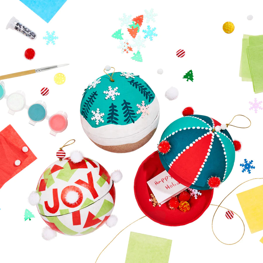 Paper Mache Ornament Kit