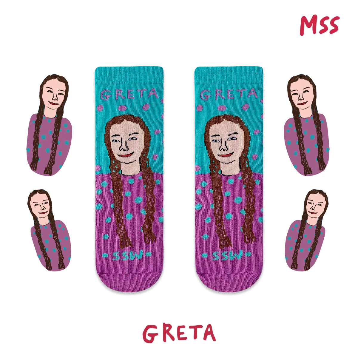 Greta Toddler Socks