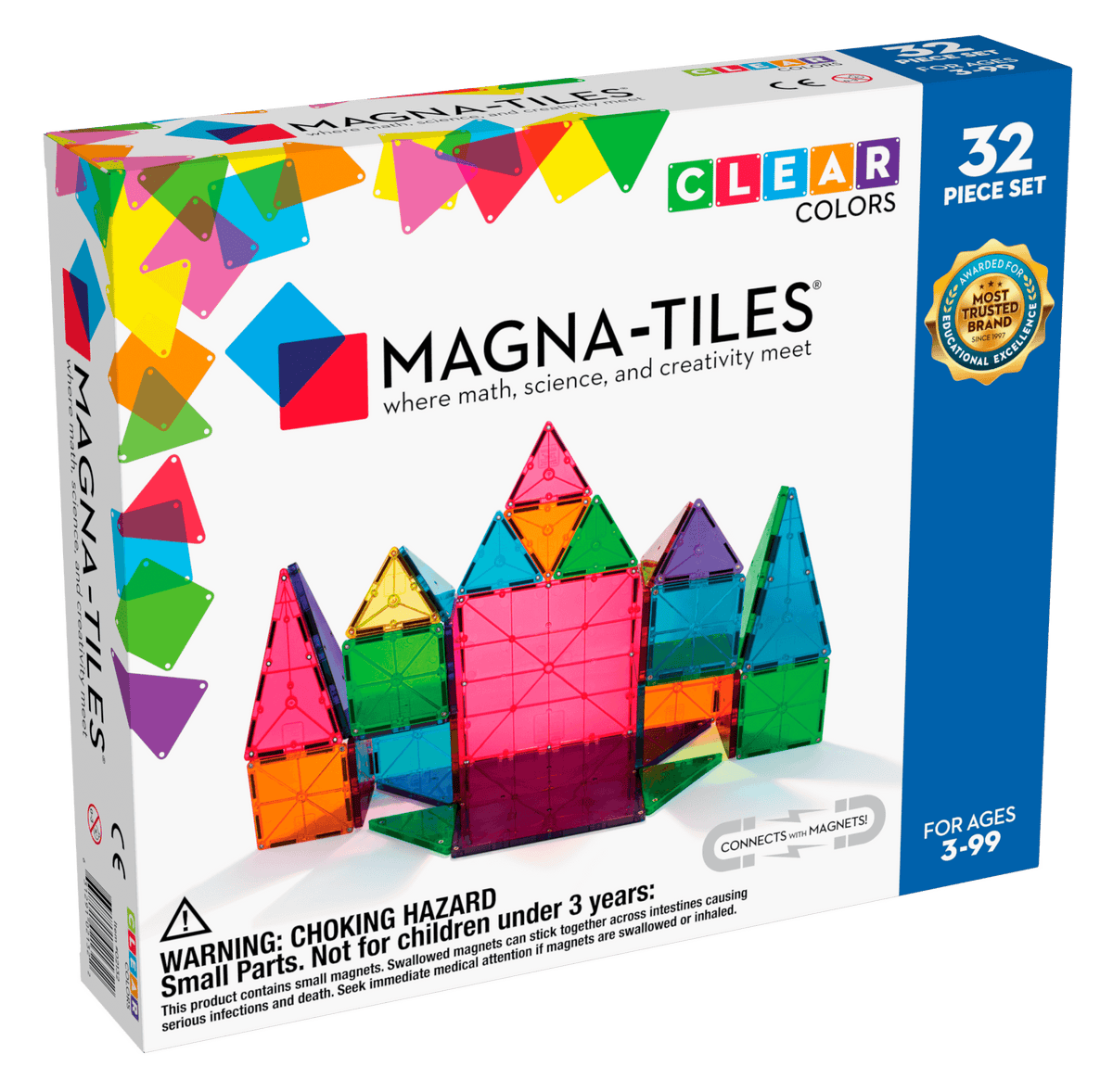 Magna-Tiles Clear (32 pc)