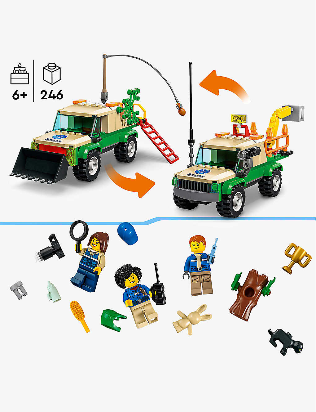 Lego 60353 City - Wild Animal Rescue Missions