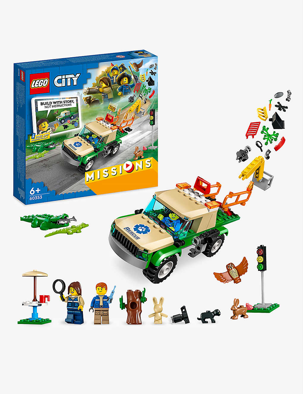 CITY 60353: Wild Animal Rescue Missions